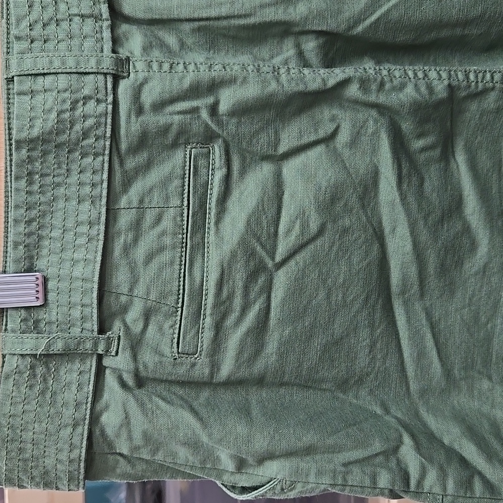 Kersh Size M Green Utility Skirt With Belt - Picture 4 of 9